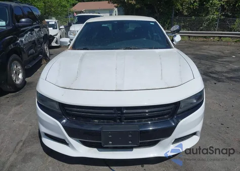 2016 Dodge Charger Police из США, поврежденный, VIN 2C3CDXAT6GH310599